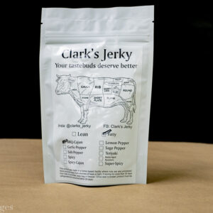 Clarks BBQ Cajun Texas Beef Jerky