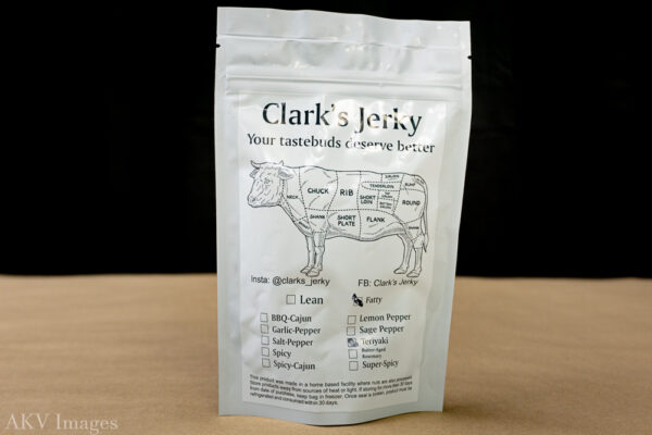 Clark's Jerky Texas Teriyaki BeefJerky